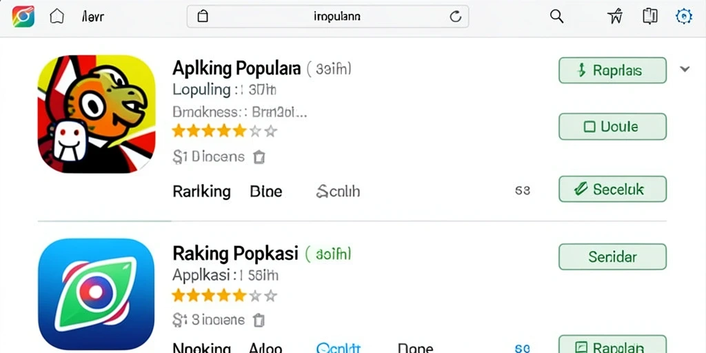 Tampilan awal permainan yang menarik.