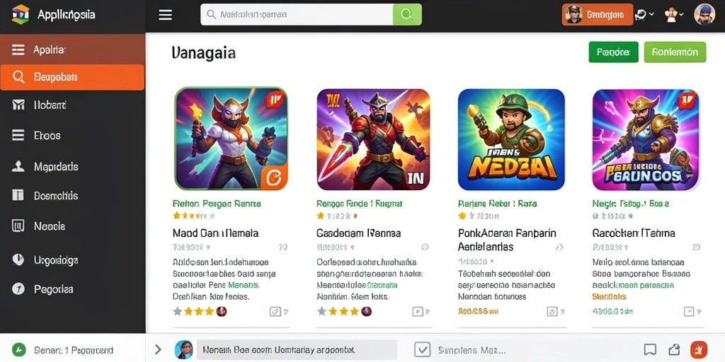 Tampilan antarmuka yang user-friendly dan menarik.