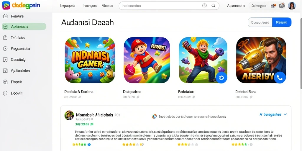 Tampilan utama aplikasi QQDEWA yang menarik.