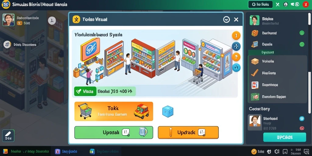 Tampilan antarmuka game yang intuitif dan mudah digunakan.