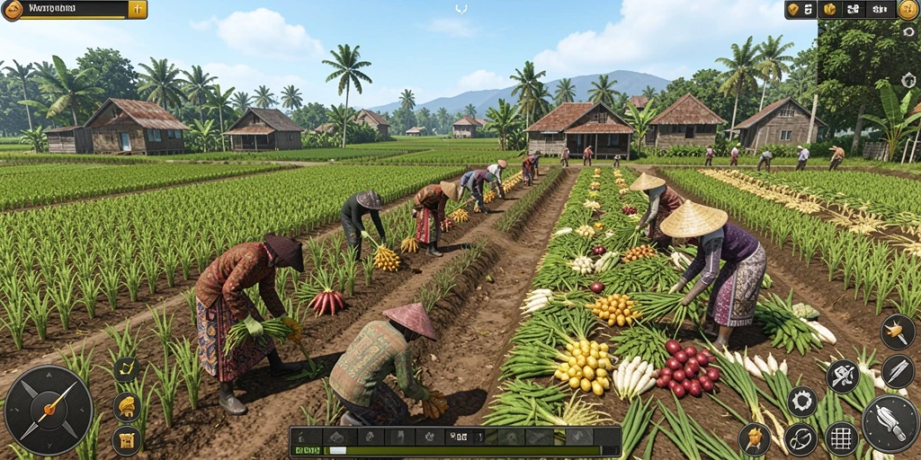 Tampilan antarmuka yang modern dan menarik.